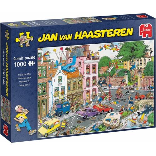 Jumbo Jan van Haasteren - Puzzle Friday the 13th, 1000 dielikov JUM19069