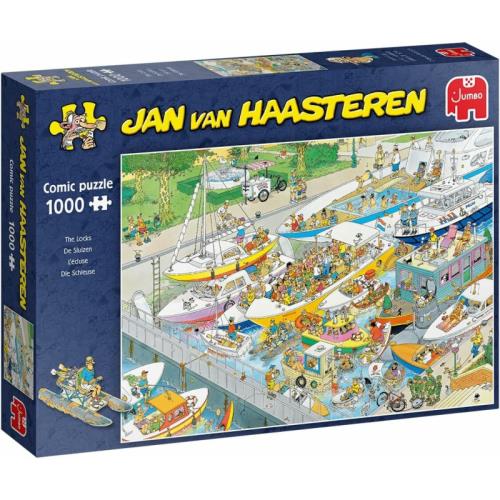 Jumbo Jan van Haasteren - Puzzle Ships & Boats, 1000 dielikov JUM19067