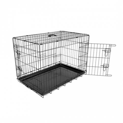 DUVO+ Kovová prepravka 2xdvierka 92x57x64cm