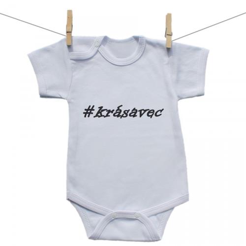 Boodyy Body s krátkym rukávom Krásavec 86 (12-18 mesiacov)