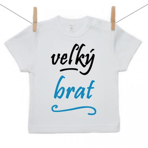 Boodyy Tričko s krátkym rukávom Veľký brat 128 (7-8 rokov) 4112-72258
