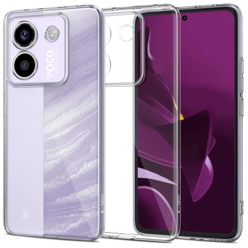 Tech-Protect FlexAir kryt na Xiaomi Poco M7 Pro 5G, priesvitný