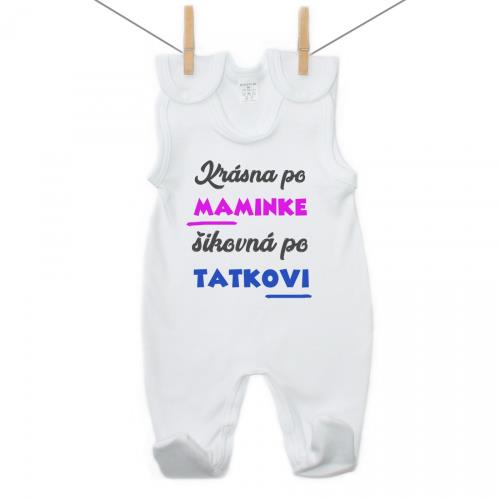 Boodyy Dupačky Krásna po maminke, šikovná po tatkovi 86 (12-18 mesiacov)