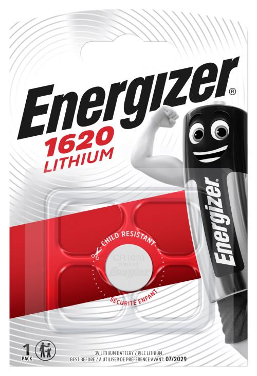 Energizer CR1620 1ks lítiová gombíková batéria EN-E300163800