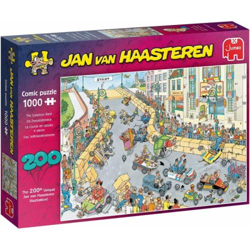Jumbo Jan van Haasteren Puzzle - The Soapbox Race 1000 dielikov JUM20053