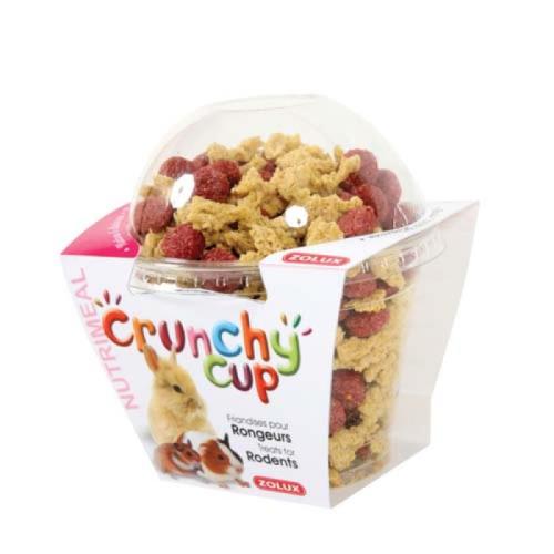 ZOLUX CRUNCHY CUP pochúťka pre hlodavce mrkva a červená repa 130g