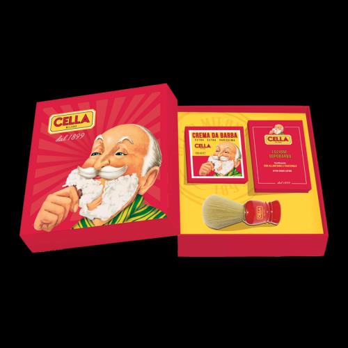Sada na holenie + štetka Cella Milano Shaving set XXL