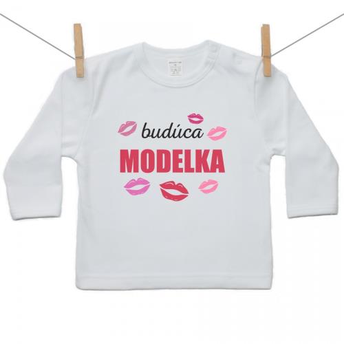 Boodyy Tričko s dlhým rukávom Budúca modelka 134 (8-9 rokov)