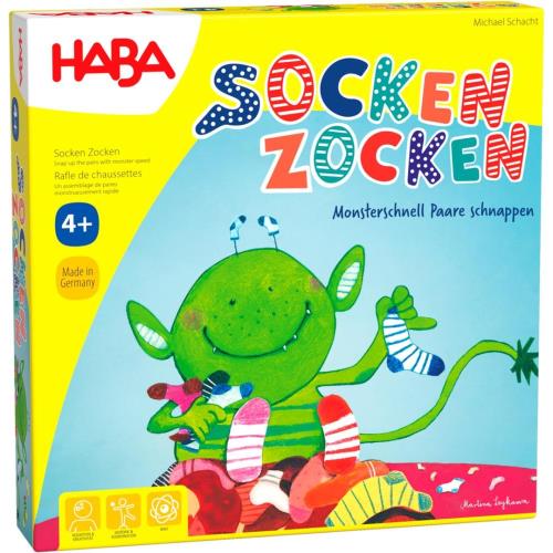 Spoločenská hra pre deti Šťastné ponožky