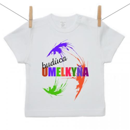 Boodyy Tričko s krátkym rukávom Budúca umelkyňa 110 (4-5 rokov) 2411-45503