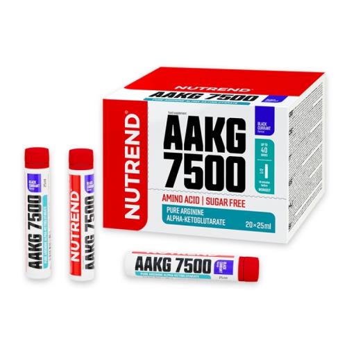 NUTREND AAKG 7500 - čierna ríbezľa 20x25 ml