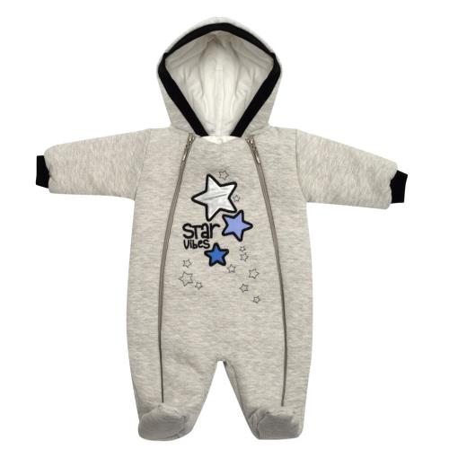 Zimná dojčenská kombinéza s kapucňou Koala Star Vibes modrá 62 (3-6m), 20C46723