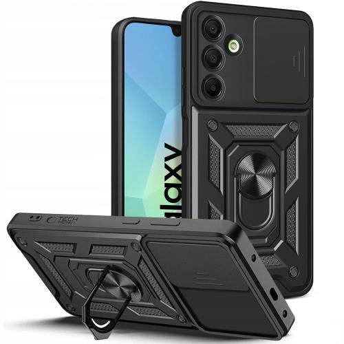 Tech-Protect Camshield Pro kryt na Samsung Galaxy A16 4G / 5G, čierny