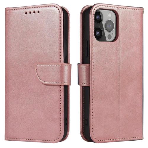 MG Magnet knižkové puzdro na Samsung Galaxy S25 Plus, ružové