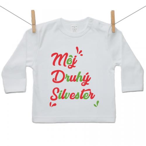 Boodyy Tričko s dlhým rukávom Môj druhý Silvester 110 (4-5 rokov) 3201-50938