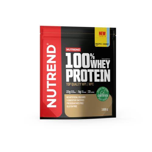 100% WHEY PROTEIN (srvátkový proteín) 1000 g - Príchuť pomaranč