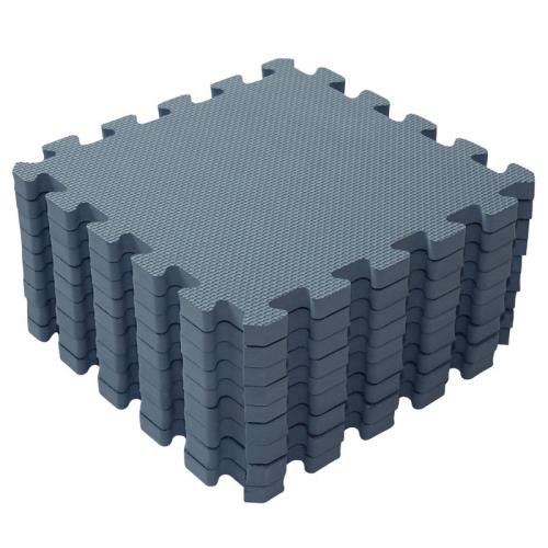 Hracia podložka Puzzle Dusty Blue 90x90 cm