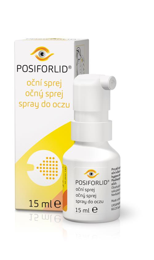 Posiforlid očný sprej
