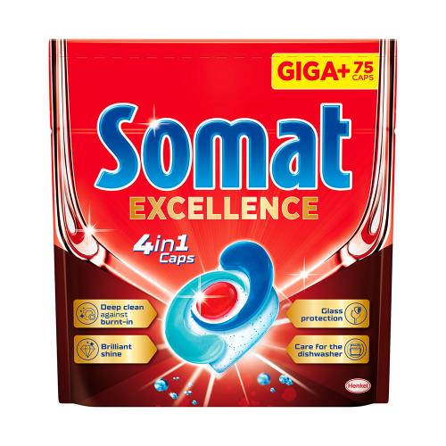 Somat Excellence kapsuly do umývačky riadu 75 ks
