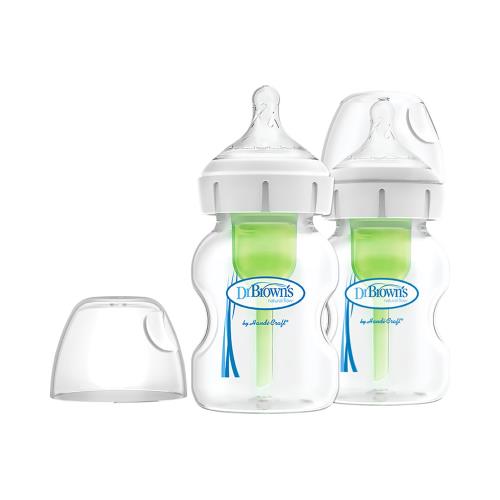 Dojčenská Antikoliková fľaša Options+ Wide-Neck 150ml 2 ks (WB52600)