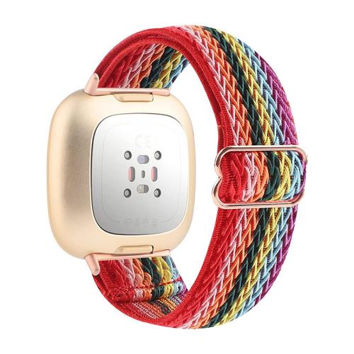 BStrap Pattern remienok na Garmin Venu 2, red rainbow