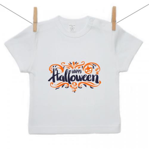 Boodyy Tričko s krátkym rukávom Happy Halloween 80 (9-12 mesiacov)