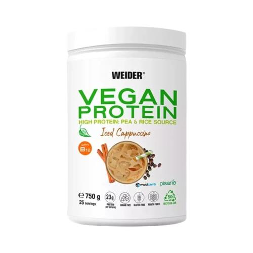 Weider Vegan Protein 750 g ľadové cappuccino