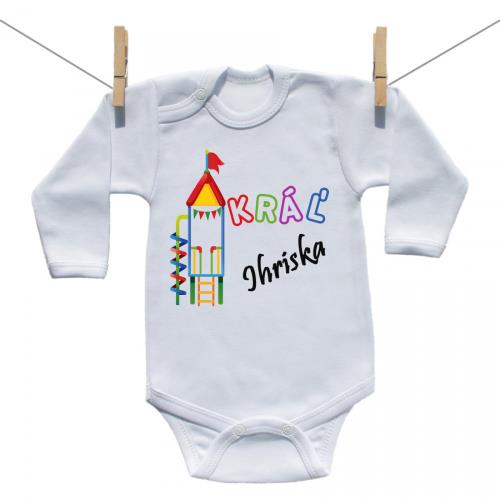 Boodyy Body s dlhým rukávom Kráľ ihriska 62 (2-4 mesiace)