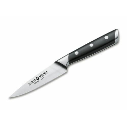 Böker Manufaktur 03BO505 Forge lúpací nôž 9 cm, čierna, plast ABS