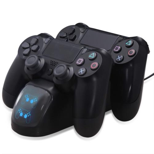 MG Charging Station V1 nabíjačka pre PS4, čierna