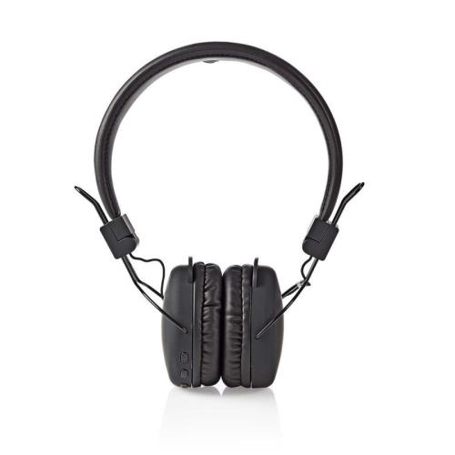 Slúchadlá BLUETOOTH na uši NEDIS ON-EAR červené