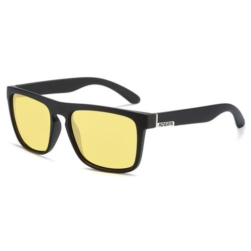 KDEAM Sunbury 9 slnečné okuliare, Black / Night Vision