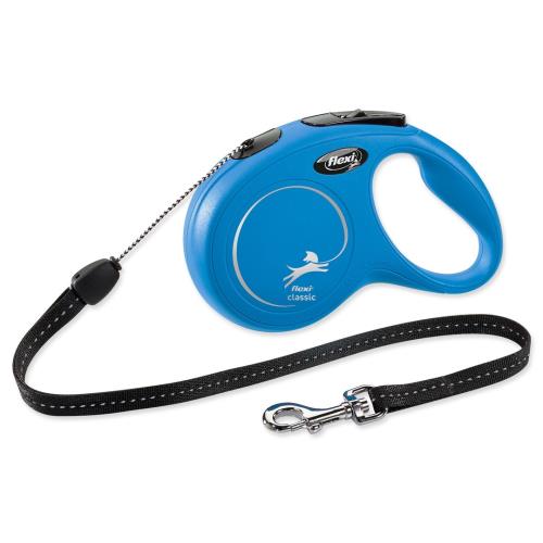flexi New Classic lanko S 8m do 12kg modré