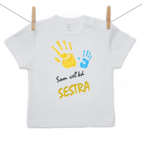 Boodyy Tričko s krátkym rukávom Som veľká sestra 86 (12-18 mesiacov) 810-25453
