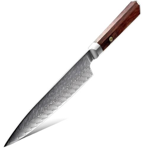 Damaškový kuchynský nôž Chef 33cm, čepeľ 19,5cm H20169