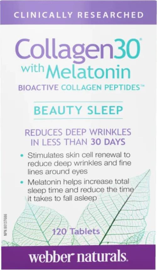Webber Naturals Kolagén30® s melatonínom