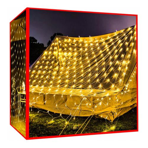 Vianočná súprava LED SIEŤ VS160/WW/P 160ks 2x2,6m teplá biela IP44 8 programov