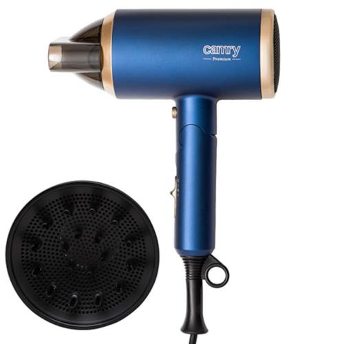 Fén na vlasy - CAMRY Sušič vlasov 1800W iónový + difuzér + sklopná rukoväť