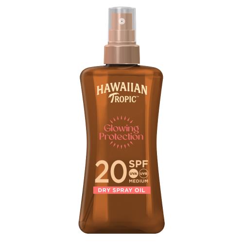 Hawaiian Tropic Glowing Protection Dry Spray Oil SPF20