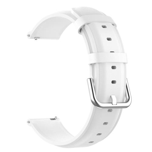 BStrap Leather Lux remienok na Garmin Vivoactive 3, white