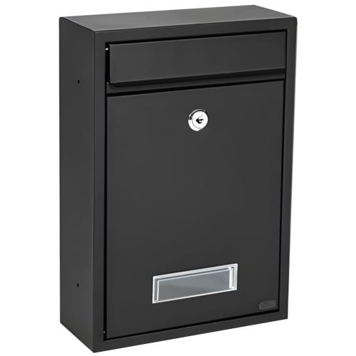 MG Mailbox V1 poštová schránka, čierna