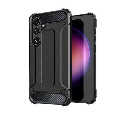 MG Hybrid Armor kryt na Samsung Galaxy S24 FE, čierny
