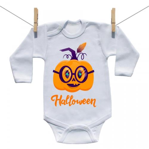 Boodyy Body s dlhým rukávom Halloween tekvica 92 (18-24 mesiacov)