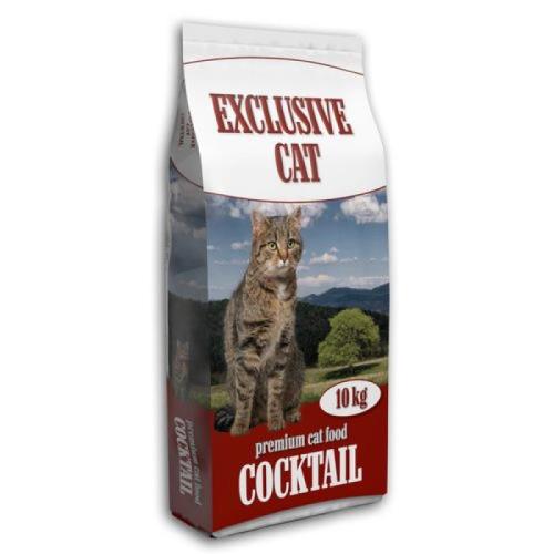 DELIKAN EXCLUSIVE CAT Cocktail 10kg Krmivo pre vonkajšie a vnútorné mačky z hydinového mäsa a rýb