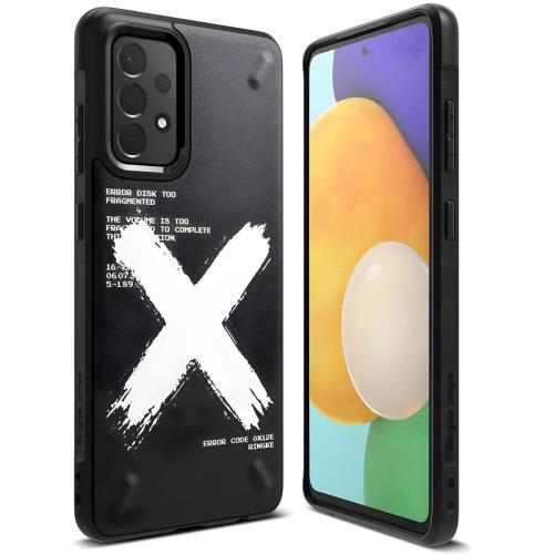 Silikónové pancierové puzdro X pre Samsung Galaxy A72 4G - Čierna H12182