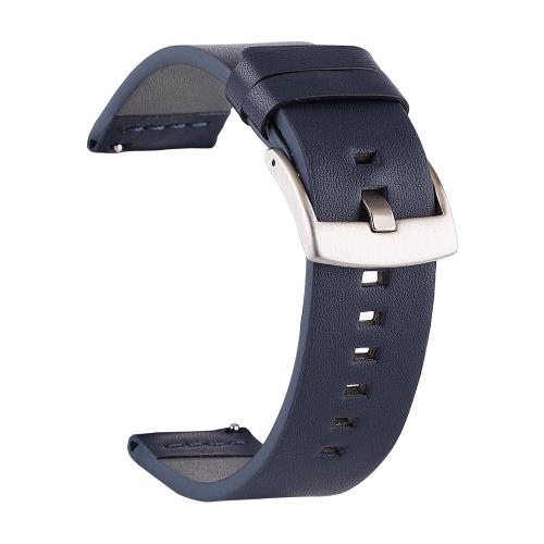 BStrap Fine Leather remienok na Garmin Venu 2S, blue
