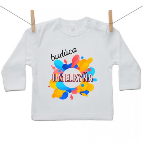 Boodyy Tričko s dlhým rukávom Budúca umelkyňa 110 (4-5 rokov) 2426-45602