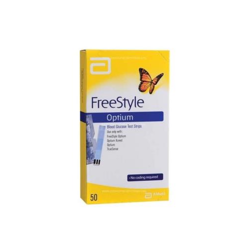 FREESTYLE Optium testovacie prúžky do glukometra 50ks