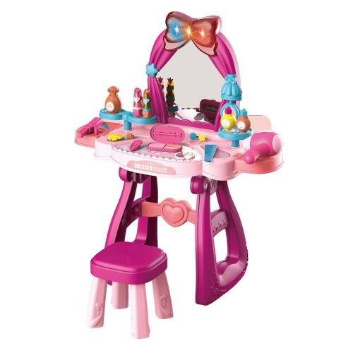 Detský toaletný stolík s hudbou a stoličkou BABY MIX , 20C53368