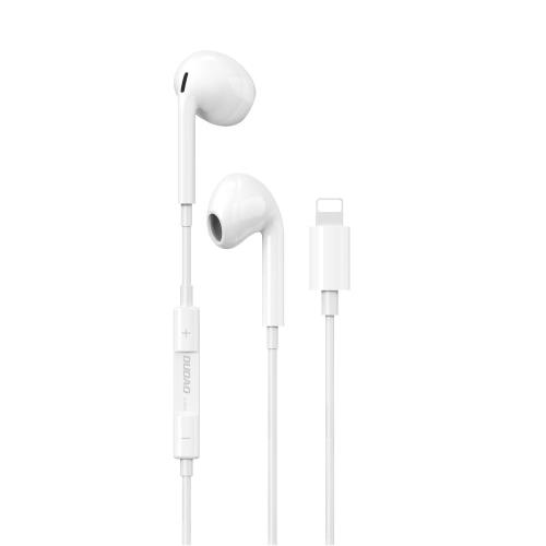 Dudao X14ProL slúchadlá do uší Lightning, biele